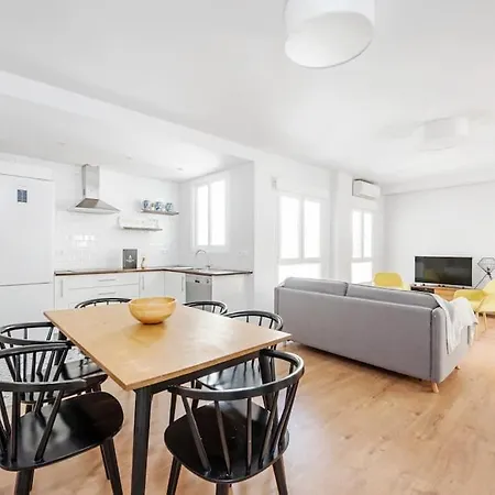 Grand T4 Andalou En Plein Centre De Ideal Familles Apartamento Málaga